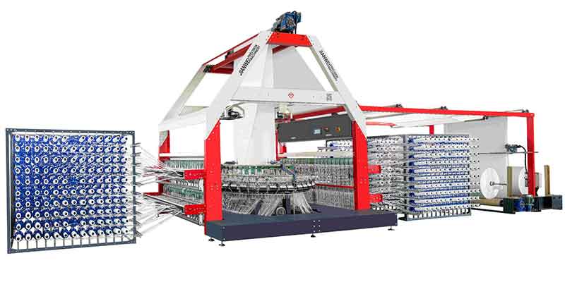 平面凸轮圆织机组